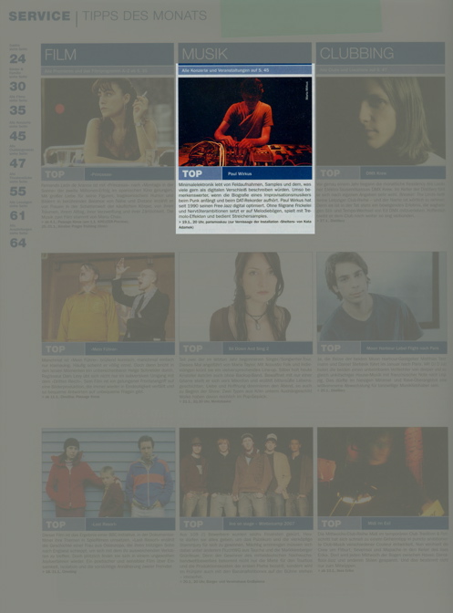 Kreuzer 09.06, Musik